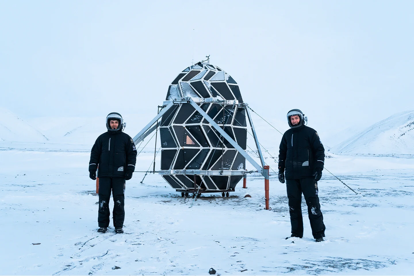 Hábitat desplegable basado en origami.